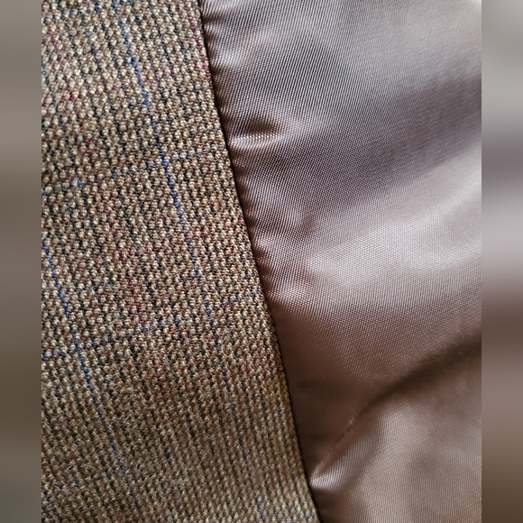 Men's chocolate brown vest approximate size L-XL - Picture 6 of 6